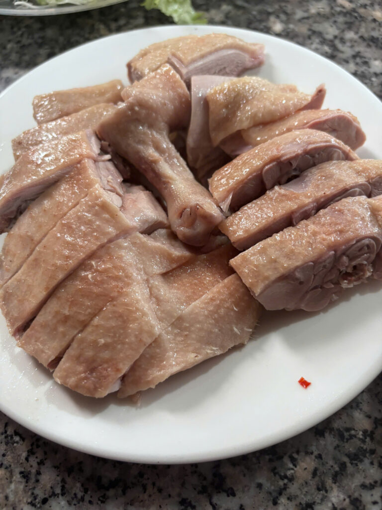 Thịt vịt mềm, không có mùi tanh